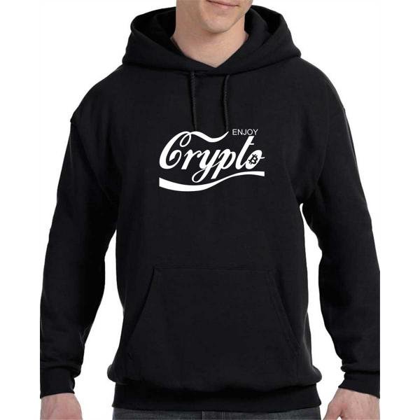 BTC , Enjoy Crypto , Bitcoin Hoodie