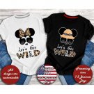 Animal Kingdom Shirt, Let's Get Wild Shirt, Disney Safari Shirt, Mickey Minnie Safari Shirt, Disney 