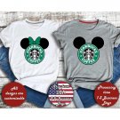 Mickey Starbucks Shirt, Disney Starbucks Shirt, Minnie Starbucks Shirt, Coffee Lover Shirt, Funny Co