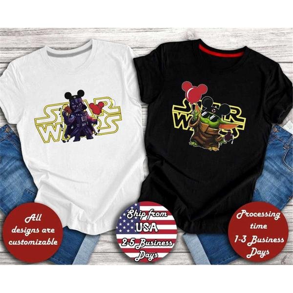 Star Wars Shirt Star Wars Disney Shirt Star Wars Character Shirt Star Wars Disney Group Shirt Star W