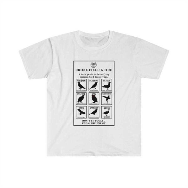 Birds Aren't Real Field Guide T-Shirt