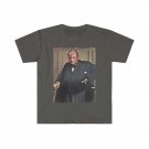 Ziggy Stardust Makeup on Winston Churchill T-Shirt