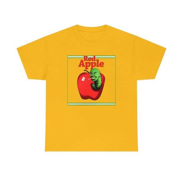 Red Apple Logo Cotton Tee