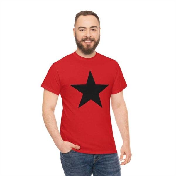 Black Star - Heavy Cotton Tee