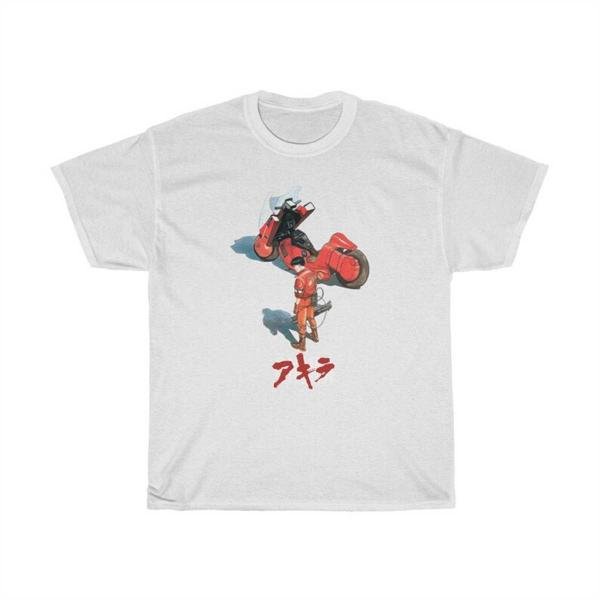 Kaneda and his red Bike Heavy Cotton Tee