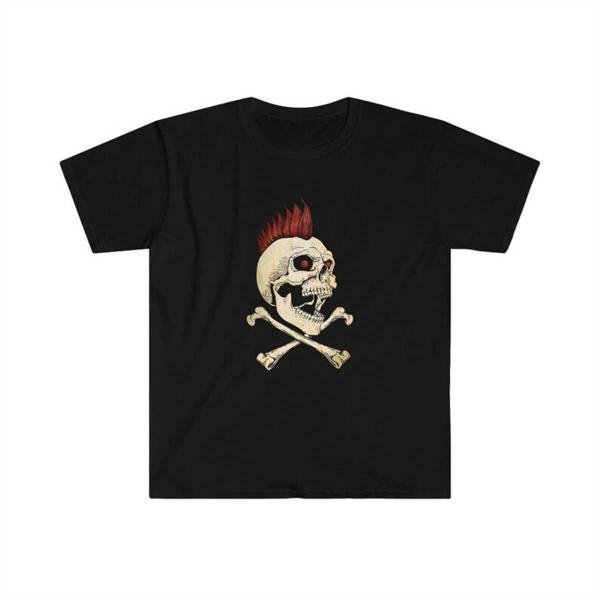 Mohawk Skull T-Shirt