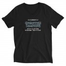 V-Neck I'm Quantum Leaping - Shirt