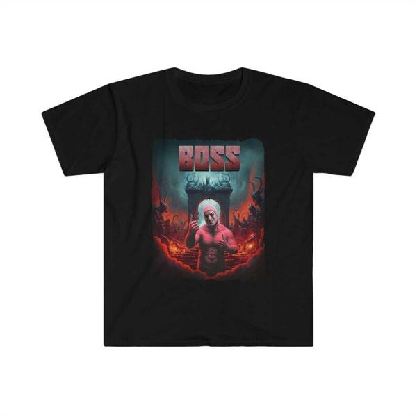 Pink Guy in HELL! - BOSS T-Shirt