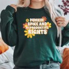 Pumpkin Spice And Reproductive Rights Sweatshirt Pro Choice Shirt T-Shirt