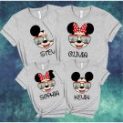 Disney Crew Family Sweatshirt, Disney Custom Family Vacation Name Shirt, Disney Family Matching Tee