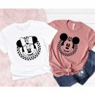Mickey Minnie Mouse Sweatshirt, Retro Disney Shirt, Mickey Checkered Tee, Disney Family Shirt, Minni