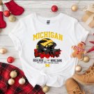 University Of Michigan Rose bowl Champion Shirt, Michigan Wolverines Rose Bowl 2024 Flower Shirt