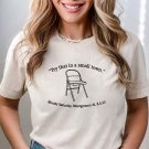 White Metal Folding Chair Shirt,, Try This In A Small Town Bloody Saturday Alabama Brawl Shirt