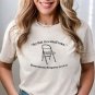 White Metal Folding Chair Shirt,, Try This In A Small Town Bloody Saturday Alabama Brawl Shirt