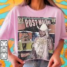 90S Vintage Merch Book Art Twelve Carat Toothache Album World Tour Tickey, Post Malone Comic Shirt