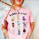 Karma Is A Cat Shirt, Karma Is A Cat Eras Shirt, Taylor Eras Cat Shirt