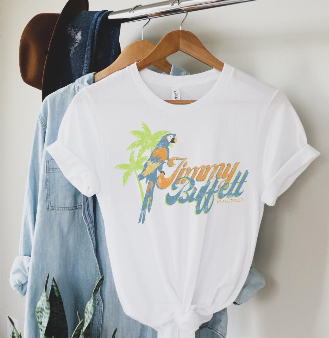 Parrot Heads, Jimmy Buffett Memorial Shirt, Gift for Jimmy Buffett Fans