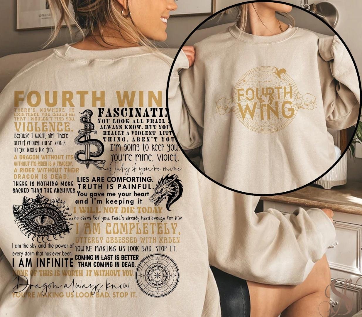 Rebecca Yoros Tee, Fourth Wing Shirt, Basgiath War College Shirt