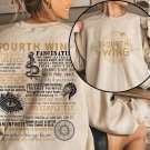 Rebecca Yoros Tee, Fourth Wing Shirt, Basgiath War College Shirt