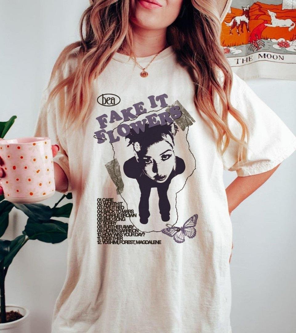 Fake It Flowers Album, Beabadoobee Unisex T-Shirt, Music Graphic Tee