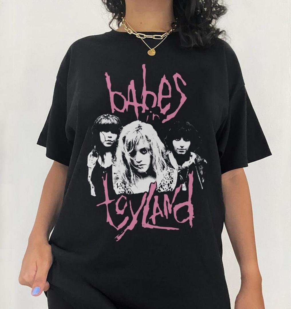 Grunge Band Inspired 90s Graphic Punk Rock Band Tee, Babes In Toyland Grunge Band T-Shirt