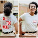 Taylor New Album 2023 Merch, All Too Well Taylors Version T- Shirt Two Side Printed