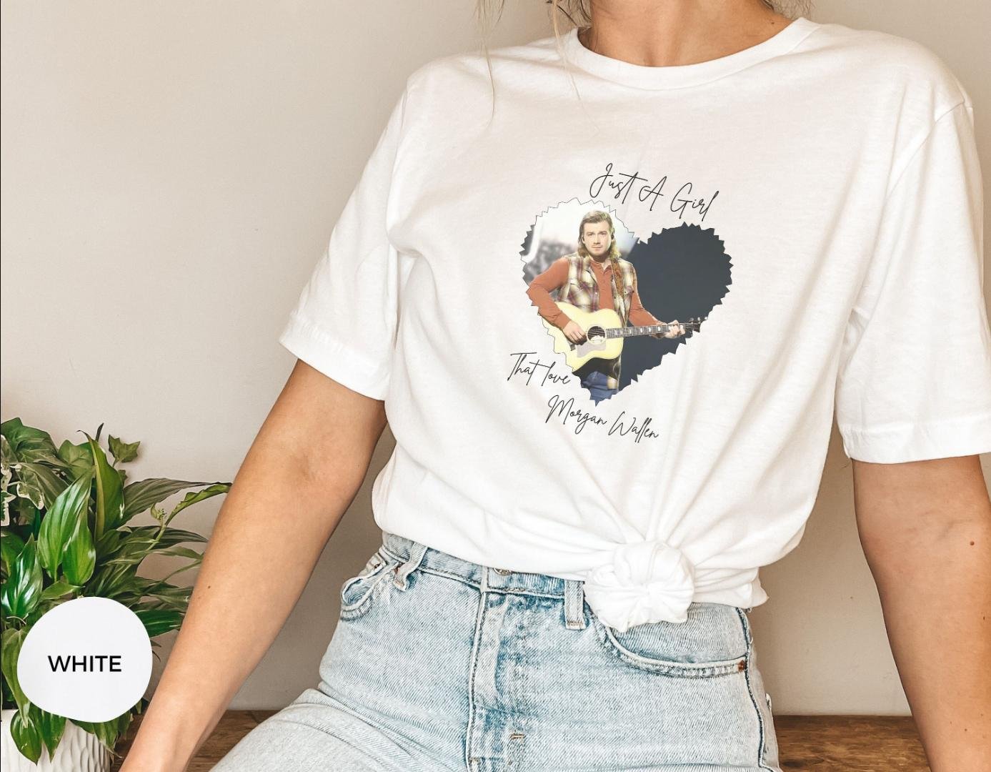 Morgan Tour Shirt, Wallen Western Shirt, Wallen Vintage Shirt