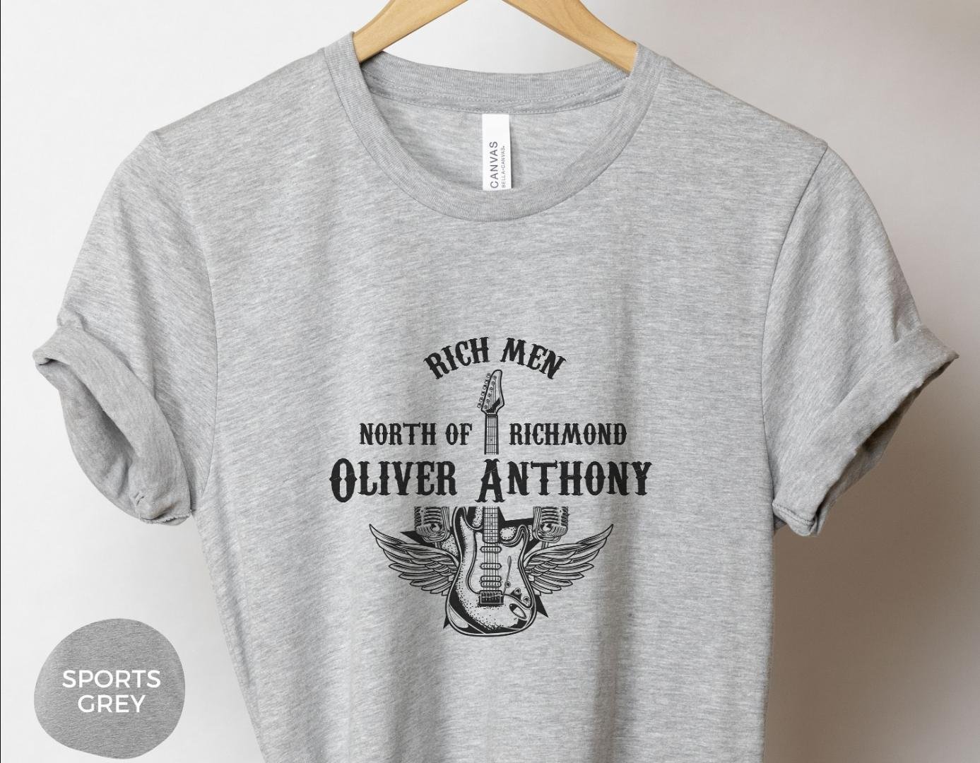 Oliver Anthony Shirt, Rich Men North of Richmond Shirt, Country Music Graphic Shirt