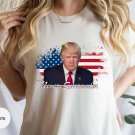 Trump Mug Shot Shirt, Never Surrender T-Shirt, Trump Arrest Shirt