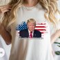 Trump Mug Shot Shirt, Never Surrender T-Shirt, Trump Arrest Shirt