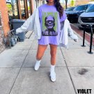 Halloween Horror Shirt, You Make Me Feel Alive Frankenstein Shirt, Oversized Tshirt