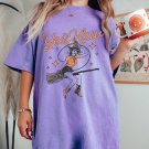 Witch Cowgirl Tee, Yee Haw Vintage Halloween Cowgirl Witch Oversized T Shirt
