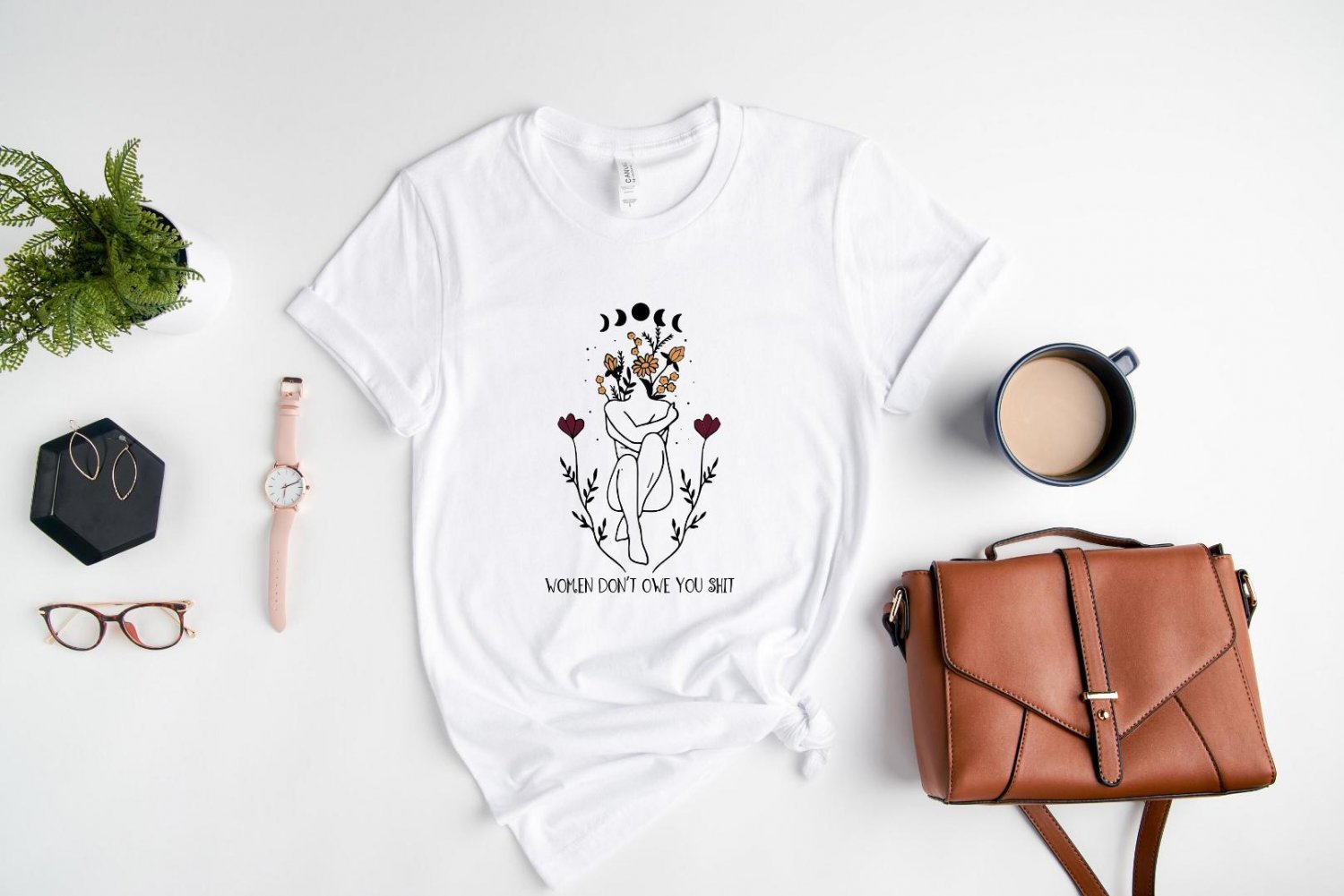 Pro Choice Shirt, Women Dont Owe You Shit Shirt, Reproductive Rights Shirt