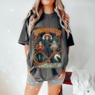 Halloween Shirt, Witch Sisters Oversized Vintage Tshirt, Tshirt