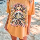 Grateful Vintage Shirt, Wildly Grateful Skeleton Vintage Shirt, Wildly Grateful Concert Shirt