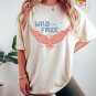Tee, Wild And Free USA 1776 Oversized Vintage T-Shirt, Retro America Tshirt