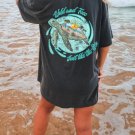 Tshirt, Wild And Free Just Like The Sea Oversized TShirt, Graphic Tees For Women
