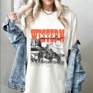 Vintage T-Shirt, Western Wanderlust Oversized T-Shirt, Cowboy Shirt