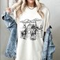 Vintage Tshirt, Western Cowboy Oversized Shirt, Cowboy Shirt