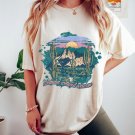 Tshirt, Wander Without Reason Camping Oversized TShirt, Graphic Tees For Women