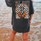 Spooky Shirt, Stay Spooky Skeleton Oversized Vintage T Shirt, Spooky Season Oversized Tee