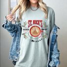 St Nick Shirt, St. Nicks Brewing Co Oversized Vintage Christmas Tshirt, Christmas Brewing Co Shirt