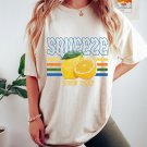 Easy Peasy Lemon Squeezy Shirt, Squeeze The Day Lemon Oversized TShirt, Summer Shirt