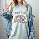 Hometown Christmas Shirt, Small Town Christmas Oversized Vintage Tshirt, Retro Christmas Shirt