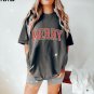 Merry Christmas Shirt, Retro Merry Oversized Shirt, Retro Merry Christmas Shirt