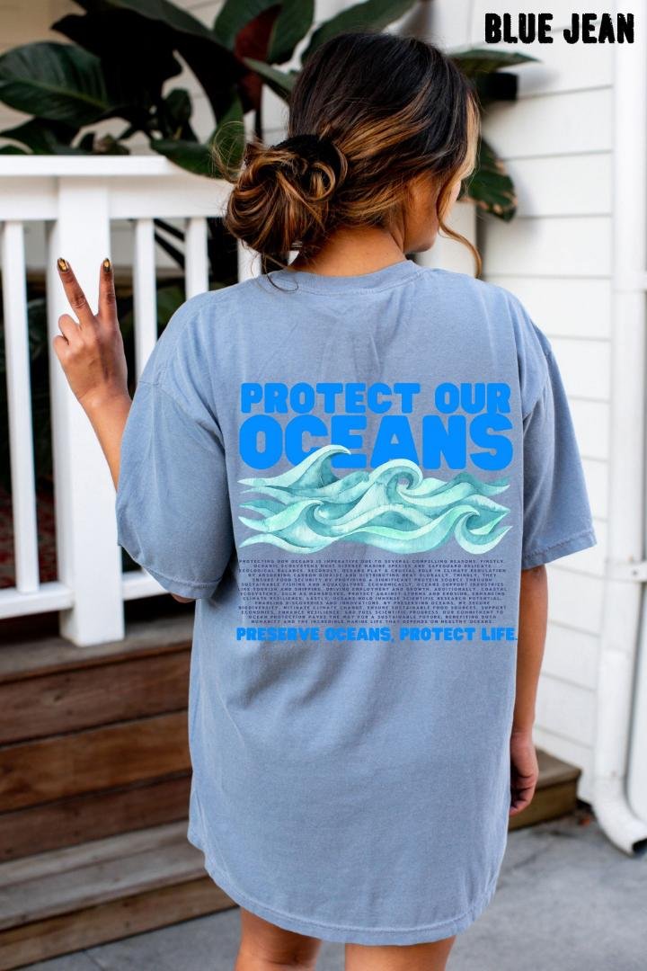 Shirt, Protect Our Oceans Shirt, Save The Ocean