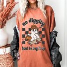 Halloween Shirt, No Diggity Bout To Bag It Up Oversized Vintage T Shirt, Tee