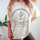 Lets Grow Together Shirt, National School Psychology Week Teacher Vintage T Shirt