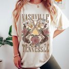 Tennessee Shirt, Nashville Tennessee Oversized Vintage T-Shirt, Tshirt