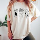 Mushroom Goddess Shirt, Mushroom Girls Oversized Vintage T-Shirt, Mushroom Babes Shirt